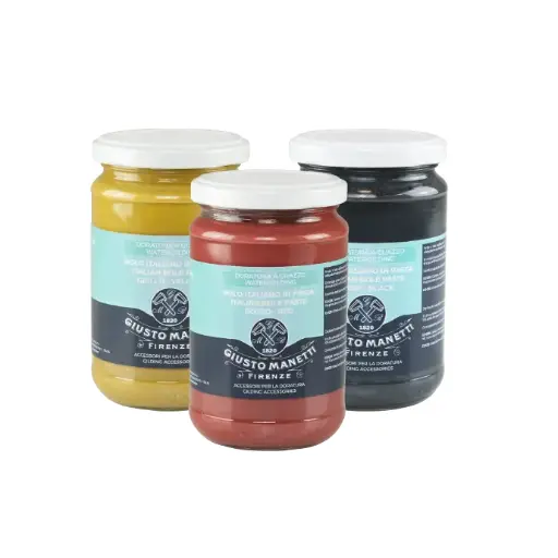 Assiette Italian Bole pâte rouge-jaune–noir  800gr